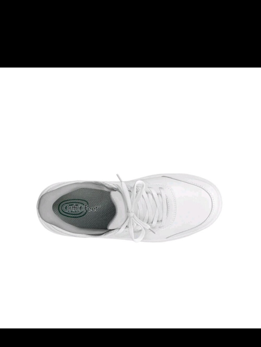 Orthofeet Wander Women Hand's Free Athletic Sneakers White - 81104M - Picture 5 of 7